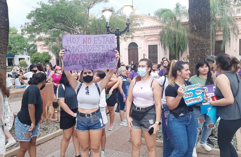 Marcha por el Día Internacional de la Mujer en Posadas