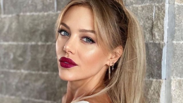 Calza mega ajustada y escote profundo: Evangelina Anderson revolucionó Instagram con un look deportivo infartante
