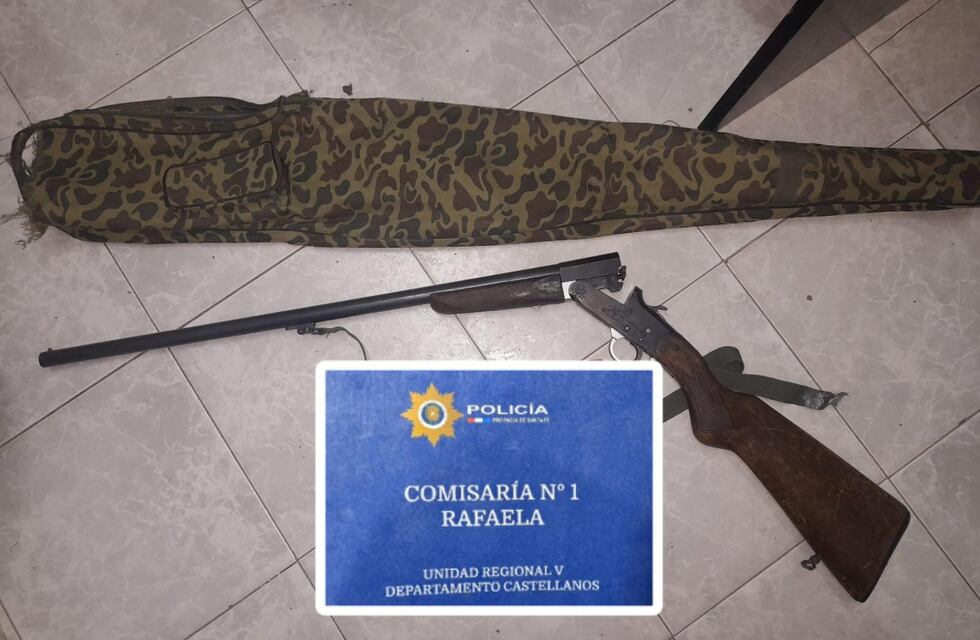 Amenazó con un arma de fuego a su pareja: quedó detenido