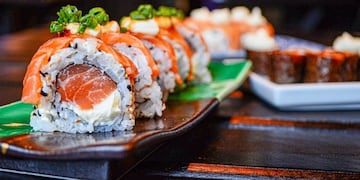 Sushi con trucha: alternativa ante la crisis.