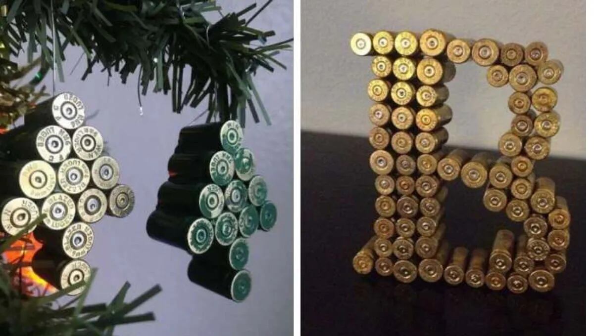 Ejemplos de decoración con pilas usadas