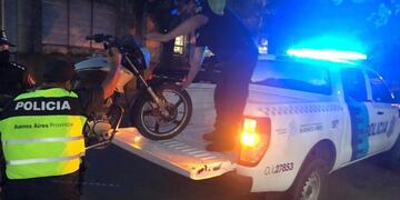 fueron secuestrados seis motovehículo por falta de documentación.