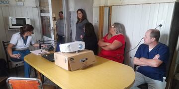 Capacitación en telemedicina para personal de los CAPS de Bellocq,  Orense y Claromecó