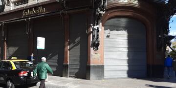 El ex local de Falabella en Rosario