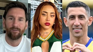 Messi, Nicki Nicole, Di María