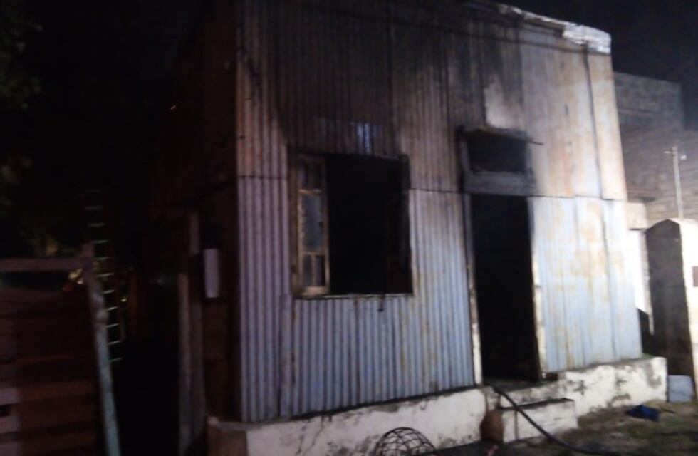 White: se incendió una vivienda
