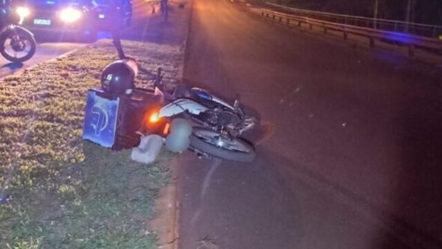 Mujer falleció tras caer de una motocicleta en Oberá.