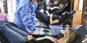 El lunes 26 y el martes 27, en las Salas de Arte Libertad se realizará la colecta de donación voluntaria de sangre. Imagen ilustrativa