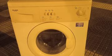 El lavarropas que era llevado por un sospechoso