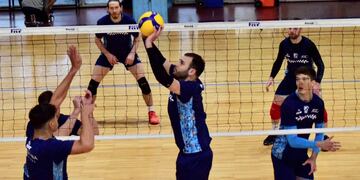 La Selección de vóleibol masculino de Argentina, con problemas de Covid-19.