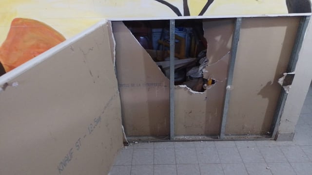 Actos vandálicos en espacios públicos