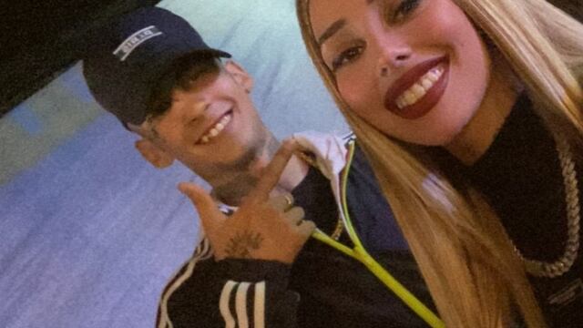 Tamara Báez y L-Gante