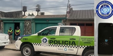 La unidad dirigida por la subcomisario Mercedes Zamorano localizó la conexión desde la que se enviaron las amenazas. En el allanamiento se secuestraron dispositivos y papeles que serán analizados.