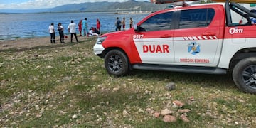 Personal del Duar fue alertado por el desvanecimiento de una joven en el lago Piedras Moras (archivo Policía)
