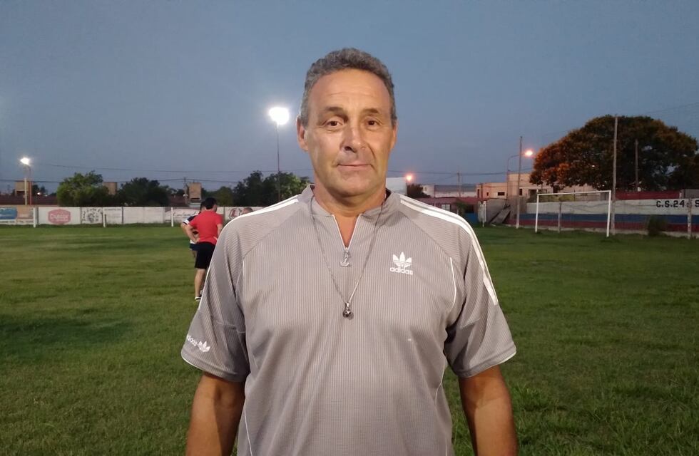 Pablo Brandan es el entrenador en el inicio de un nuevo ciclo del fútbol mayor del Sportivo 24 Septiembre