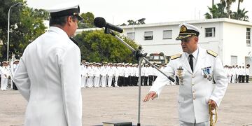 Asumió el nuevo Comandante de la Infantería de Marina en Puerto Belgrano.