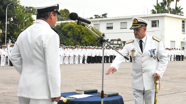 Asumió el nuevo Comandante de la Infantería de Marina en Puerto Belgrano.