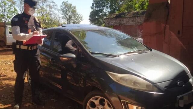 Recuperan otro automóvil ligado a la banda criminal de Los Helechos.