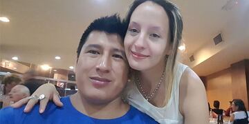 Rolando Ángel Aquino (35) y Karen Leylen Oviedo (31). La mujer lo habría envenenado con anticongelante.