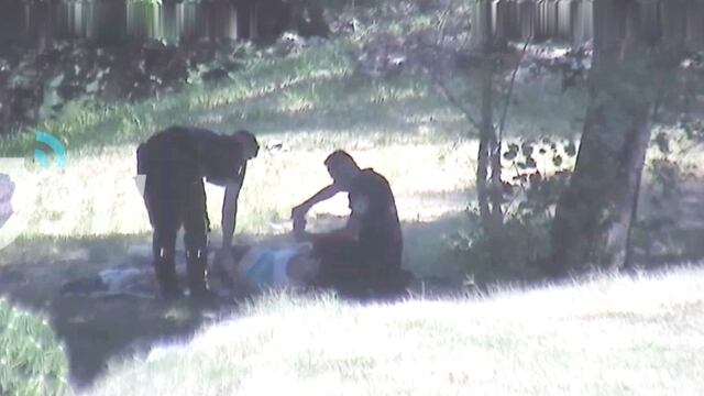 Los policías asistieron el parto sobre la avenida Costanera en Córdoba.
