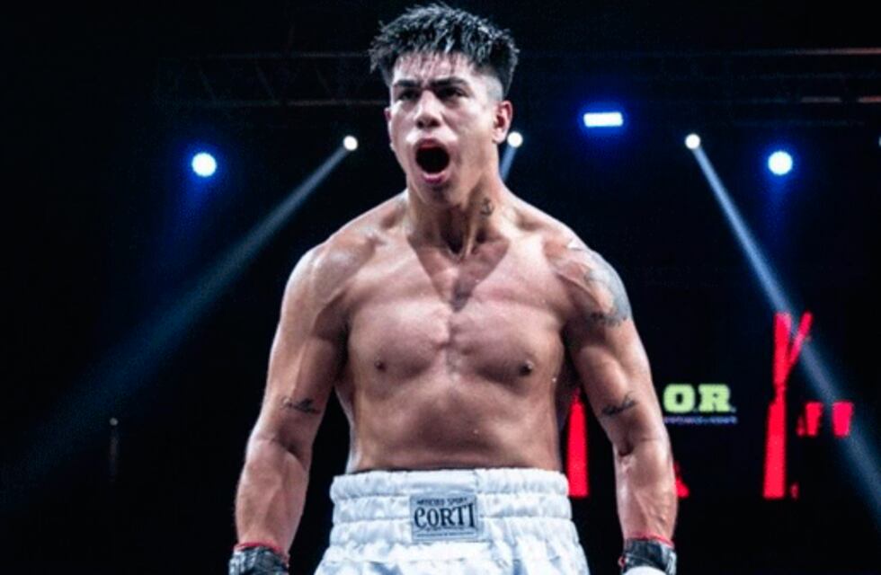 El mendocino Marco ‘Kid Dinamita’ García se coronó campeón juvenil de boxeo de la OMB