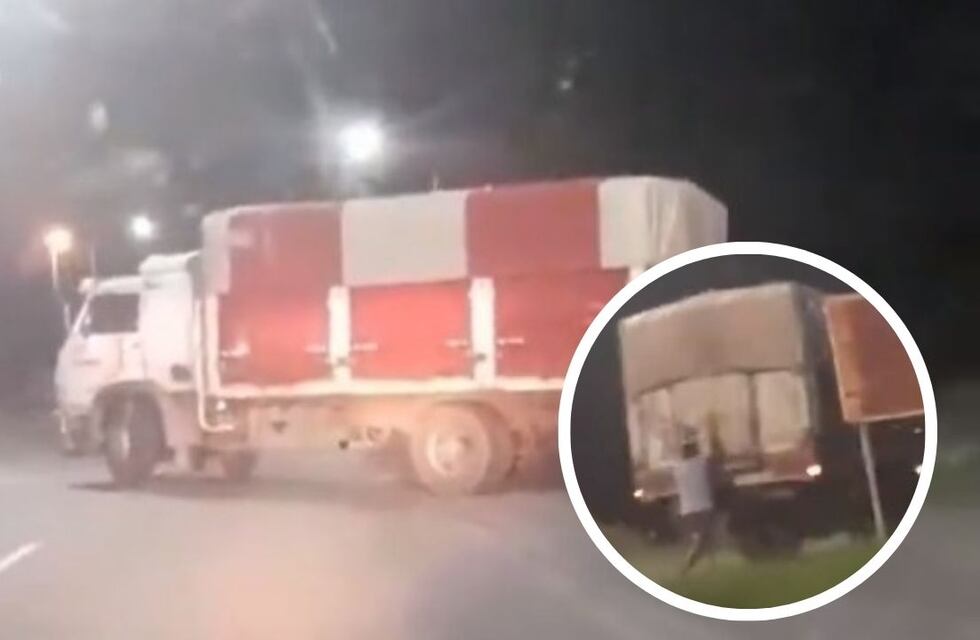 Córdoba: discutieron con un camionero, los chocó y el automovilista se trepó al acoplado para detenerlo