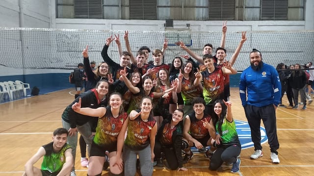 Selección del Centro con jugadores de Arroyito