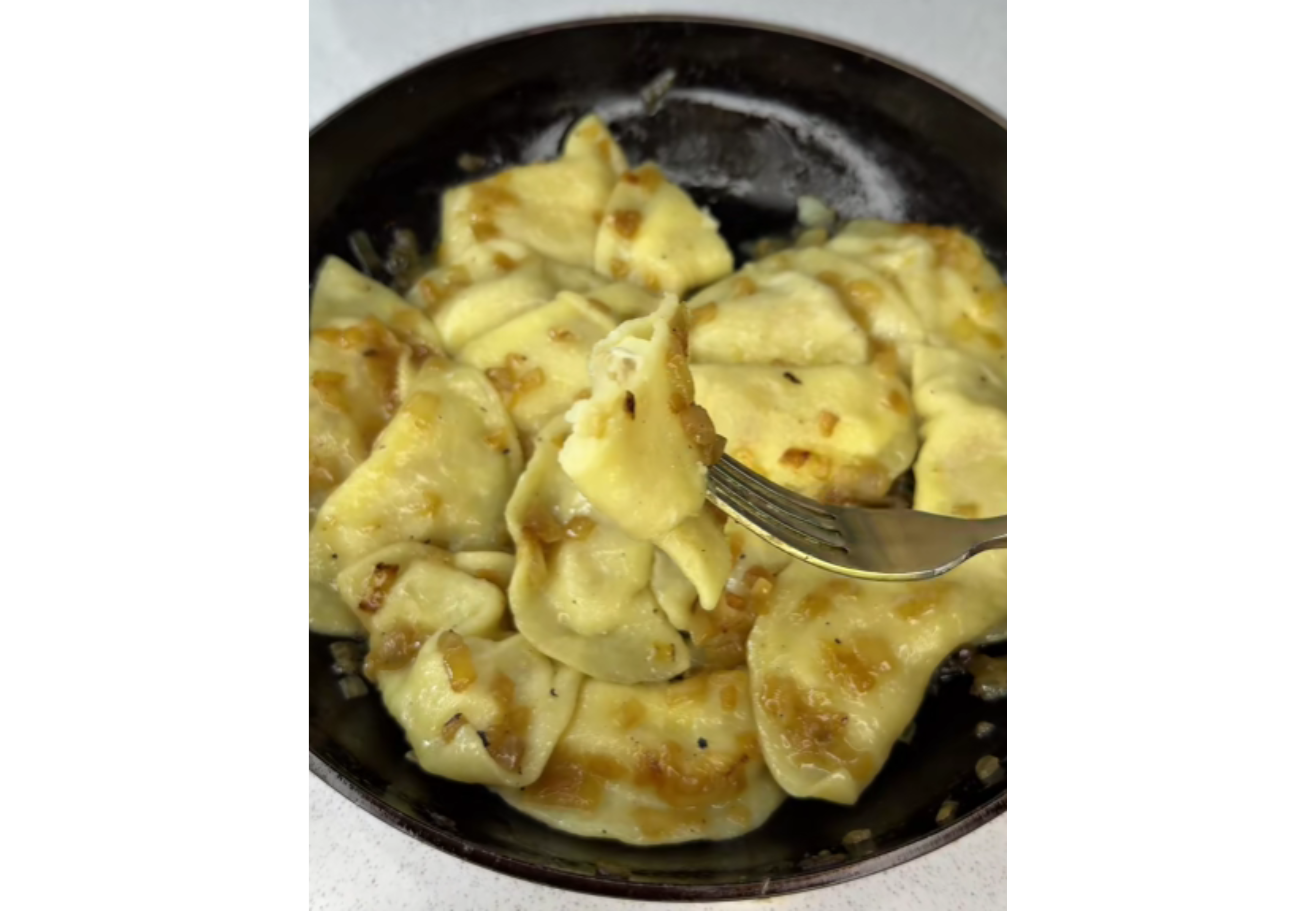 Así quedan los varenikes con esta receta.
