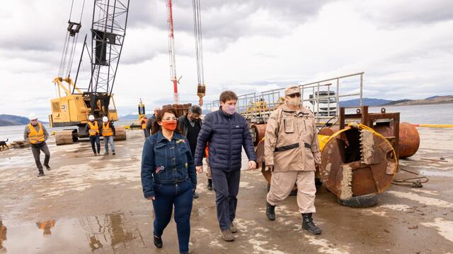 Melella: “la ampliación del muelle del Puerto de Ushuaia ya es una certeza que generará crecimiento y más empleo”
