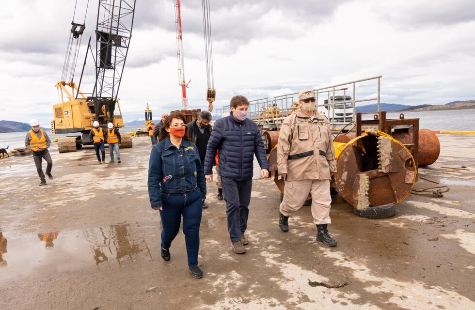 Melella: “la ampliación del muelle del Puerto de Ushuaia ya es una certeza que generará crecimiento y más empleo”