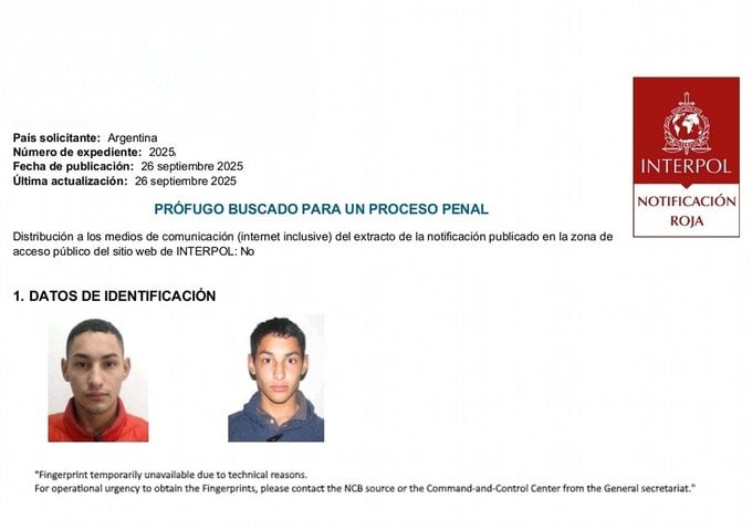 Interpol busca al cómplice de Pequeño J