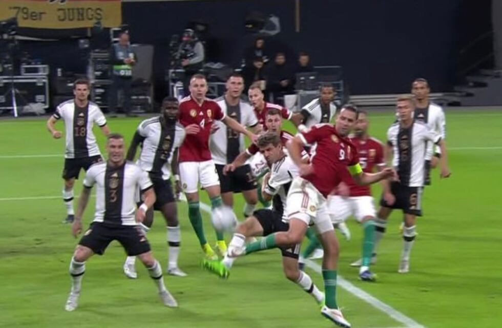 Video: el increíble gol de taco que le hizo Hungría a Alemania en la Nations League
