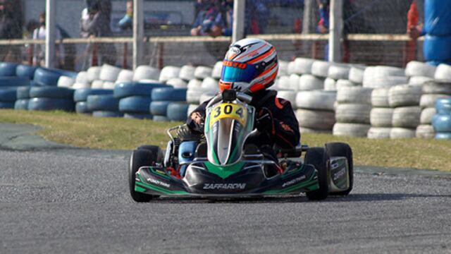 Fausto Arnaudo piloto de Karting de Arroyito