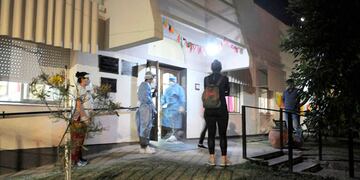 El operativo en el Asilo (La Arena)