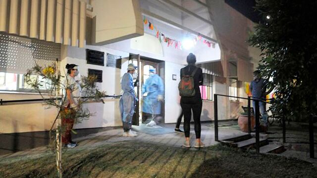 El operativo en el Asilo (La Arena)