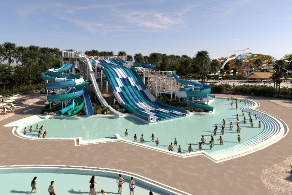Falta poco para la apertura del parque acuático más grande del país. (Foto: Prensa)