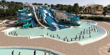 Falta poco para la apertura del parque acuático más grande del país. (Foto: Prensa)