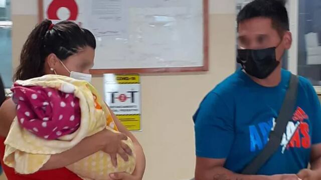 Una mujer tuvo a su bebé en la puerta del Hospital, pese a haber ido dos veces a atenderse