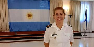Suboficial principal enfermera Evangelina Fabiana Maizares.