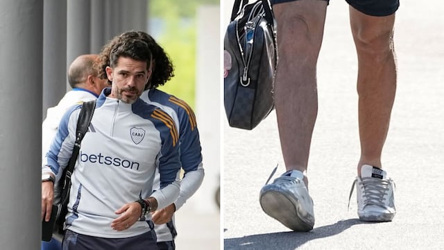 Las polémicas zapatillas de Fernando Gago que parecen sucias y desgastadas