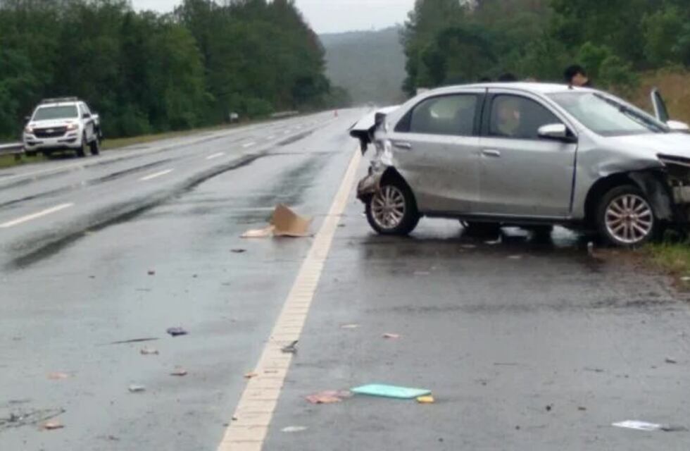 Despiste en Fachinal causó daños materiales a un vehículo pero no heridos