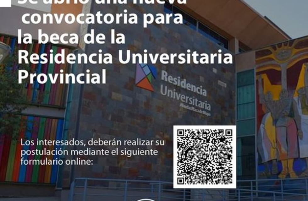 Inicia la preinscripción para las Becas de la Residencia Universitaria Provincial 2024