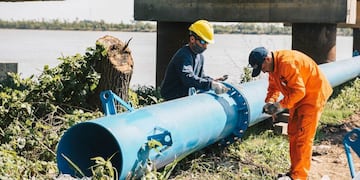 Los trabajos en la Toma de Agua se realizarán este lunes y el martes.