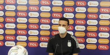 Lionel Scaloni, DT de la Selección Argentina. (@Argentina)