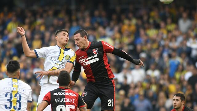 Alejo Veliz, autor del gol Canalla