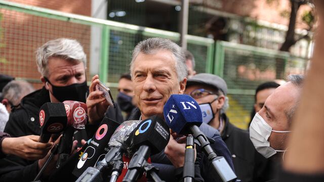 El expresidente Mauricio Macri. (Federico López Claro)