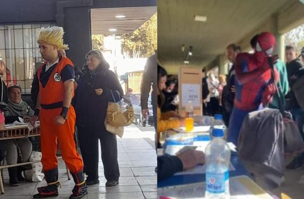 Spiderman, Luismi y Goku: ellos también votaron en estas PASO 2023