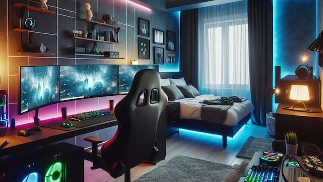 Así serán las habitaciones del primer hotel gamer en Córdoba.