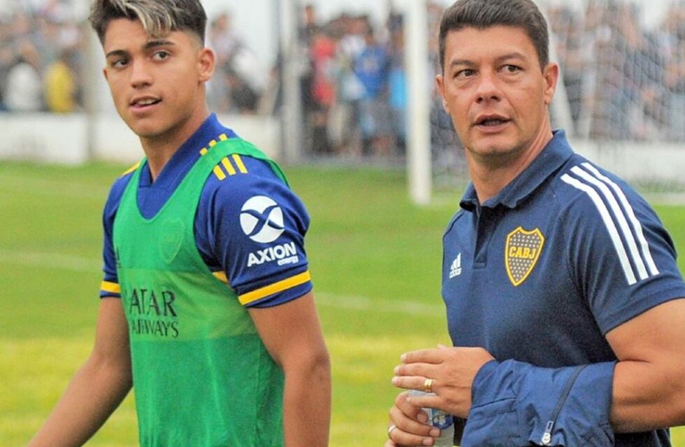 Sebastián Battaglia definió el equipo de juveniles de Boca que jugará ante Banfield