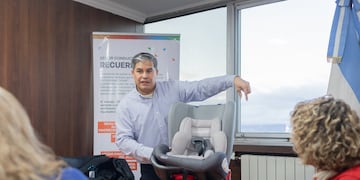 Tierra del Fuego: avanza la implementación del sistema de retención infantil en el transporte